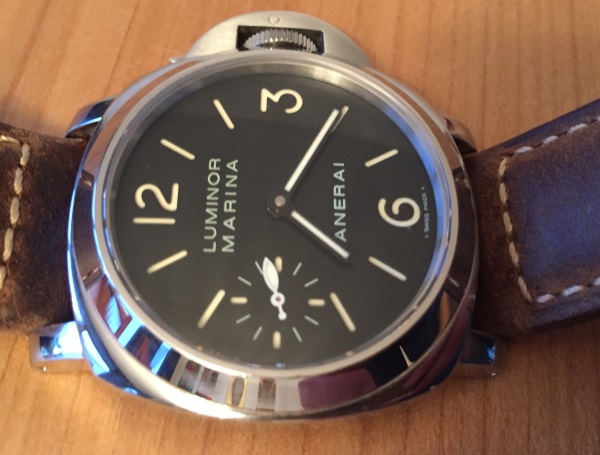 Panerai Luminor Marina schwarzes Zifferblatt